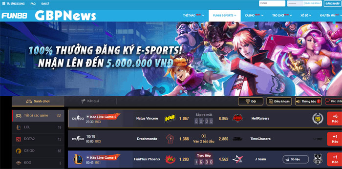 cược esport
