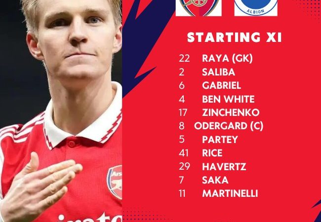 Nhận định Arsenal – Brighton 18:30 ngày 31/08/2024