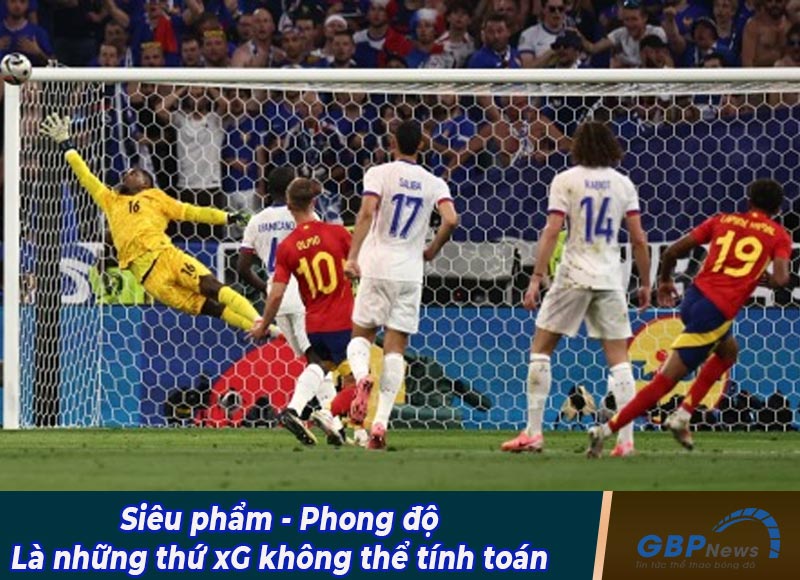 Một ngày phong độ cao các cầu thủ có thể làm các thống kê trở nên vô nghĩa