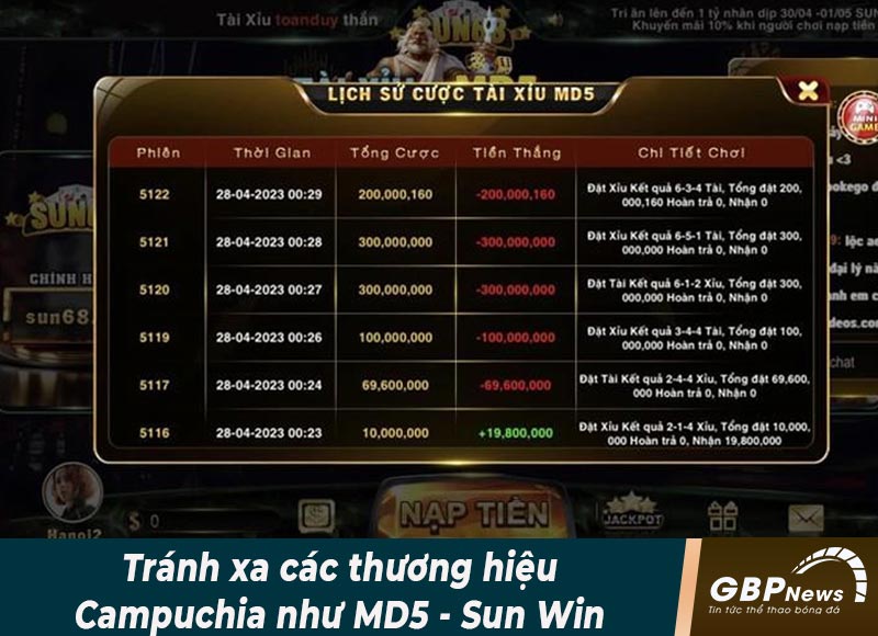 Tránh xa các trang tài xỉu 3d