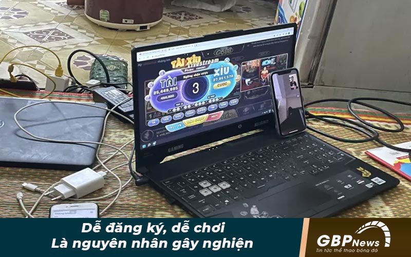 Có nhiều nguyên nhân gây nghiện tài xỉu