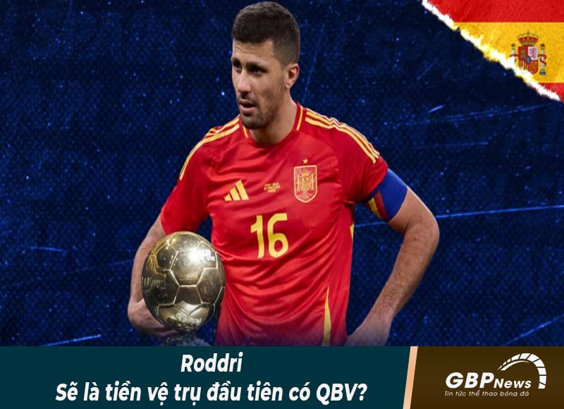 Giới chuyên gia nhận định Rodri xứng đáng giành QBV 2024