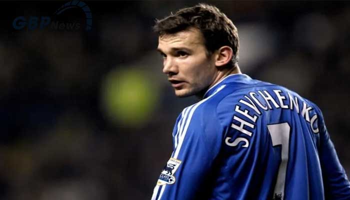 Shevchenko mang áo số 7 tại The Blue nhưng chỉ còn là cái bóng của chính mình