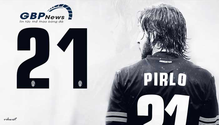 Số áo Pirlo - Bông hoa hồng trên khối bê tông Azzurri