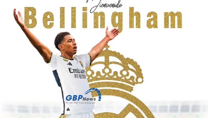 Jude Bellingham (Real Madrid) là một trong những tiền vệ trung tâm ấn tượng